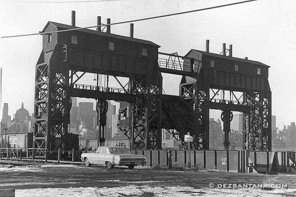 Long Island City Railroad Gantries, 1971