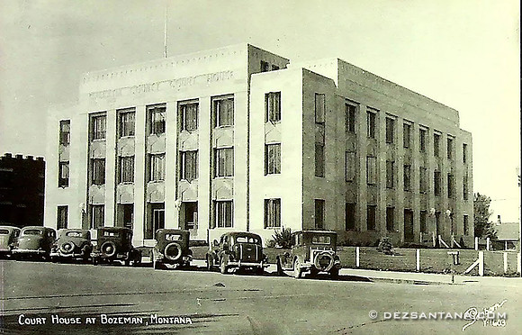 Gallatin County Court House, 1930s