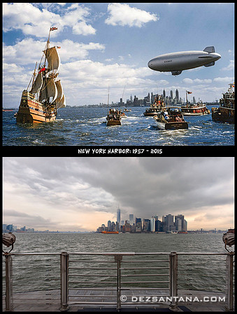 New York Harbor: 1957 ~ 2015