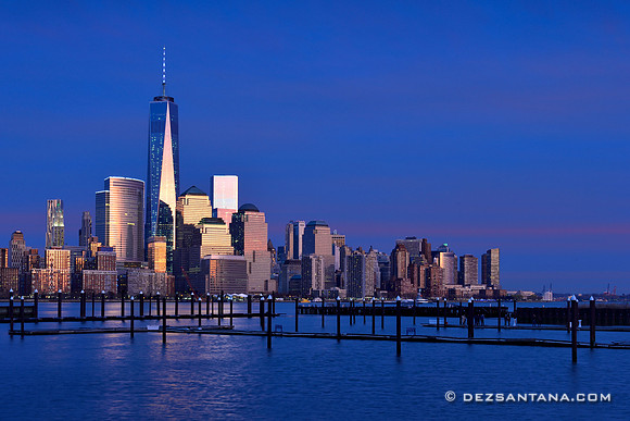 Lower Manhattan Blue