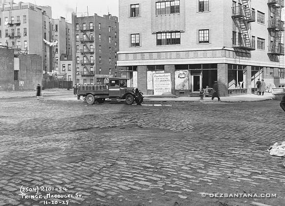 MacDougal Street & Prince Street, 1929