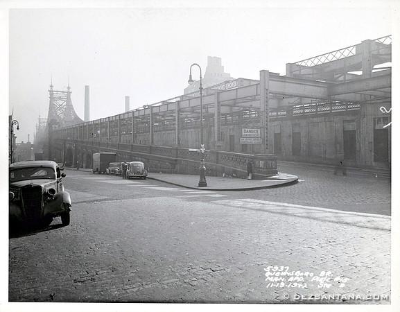 Queensboro Bridge @ E 60th Street, 1942