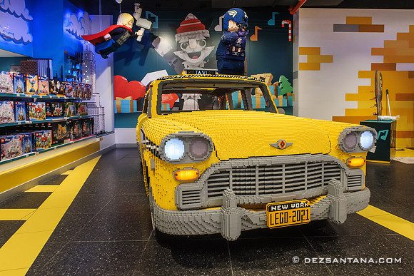 LEGO Yellow Taxi