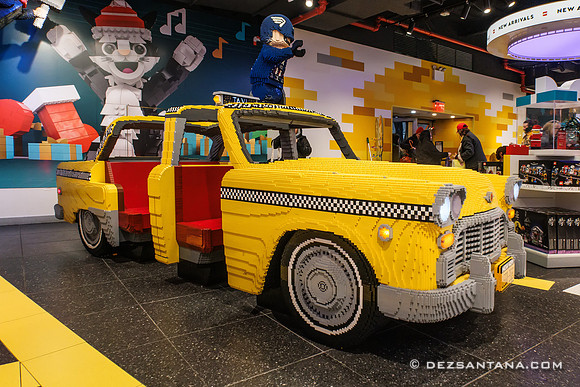 LEGO Yellow Taxi