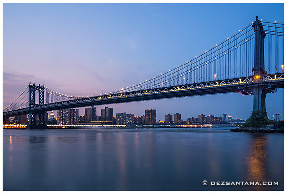 Manhattan Bridge Sunset