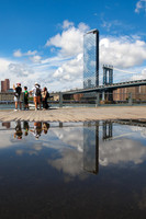 Manhattan Bridge Reflection