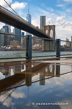 Brooklyn Bridge Reflection