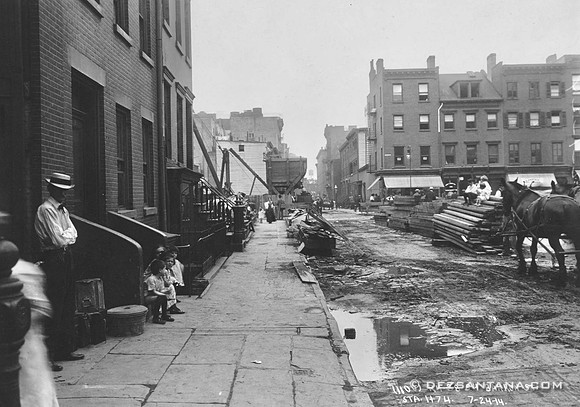 Barrow Street & 7th Avenue South, 1914
