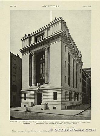 American Bank Note Company (70 Broad Street), 1908