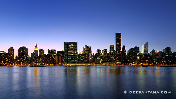 Gleaming Manhattan