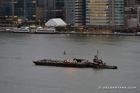 Macy's Barges