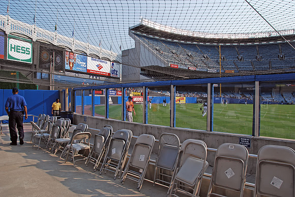 Left Center Field Fence