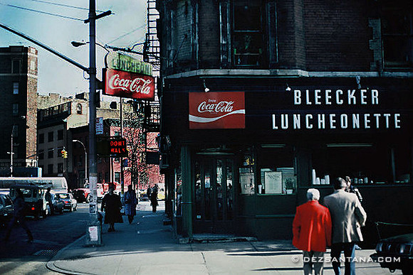 Carmine Street & Bleecker Street, 1970