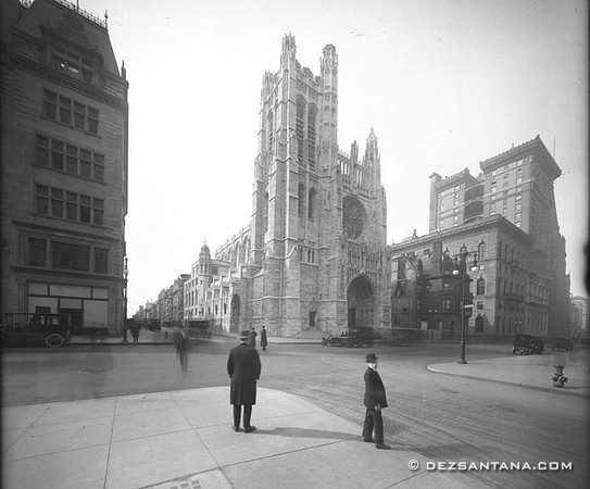 5th Avenue & 53rd Street (St. Thomas Church), 1915