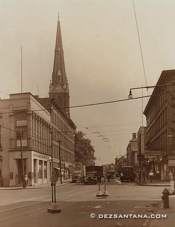 Manhattan Ave & Greenpoint Avenue, 1939