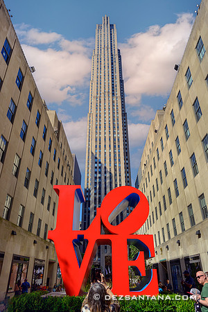 Robert Indiana's Love Sculpture