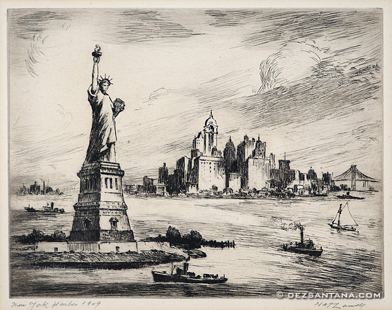 Statue of Liberty, 1909