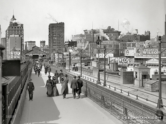 Brooklyn Bridge, 1907