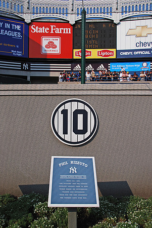 Phil Rizzuto's Retired Number