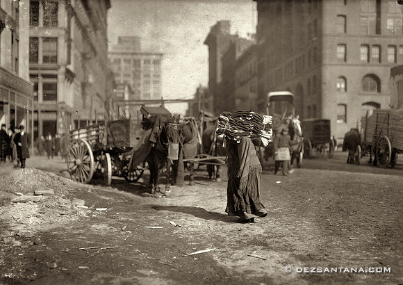 Lafayette Street & E 4th Street, 1912