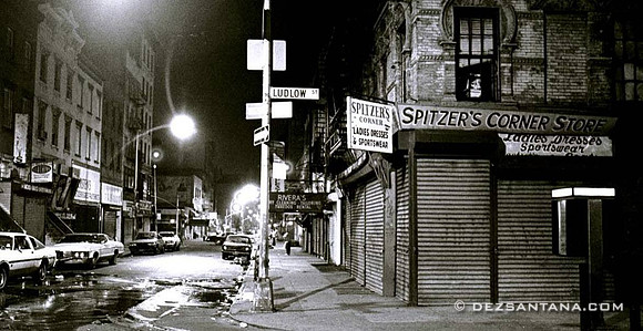 Ludlow & Rivington Streets, 1986