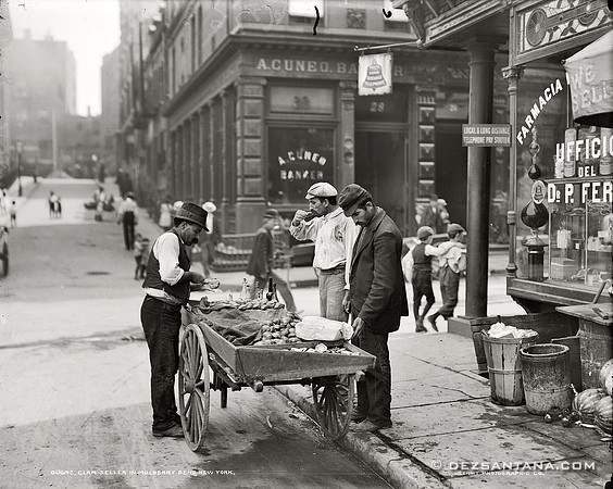 Mulberry & Mosco Streets, 1900