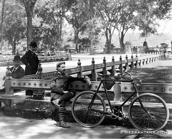 Central Park's The Mall, 1900