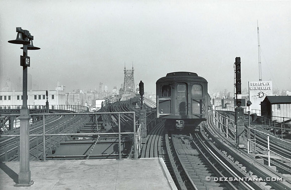 Queensboro Plaza Station, 1954