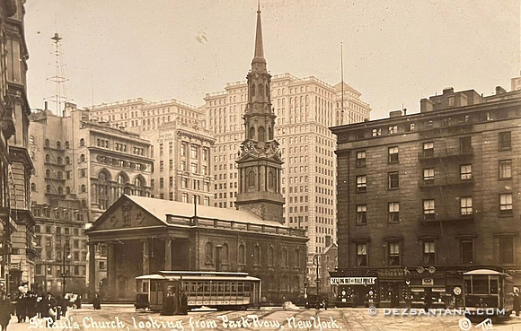 St. Paul's Chapel, 1911