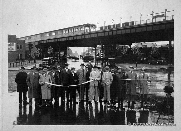 Broadway & Roosevelt Avenue, 1932