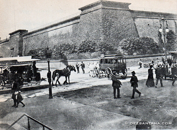 Old Croton Reservoir, 1890s (Site of NY Public Library)