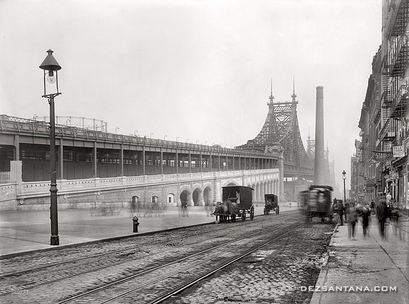 Queensboro Bridge, 1909