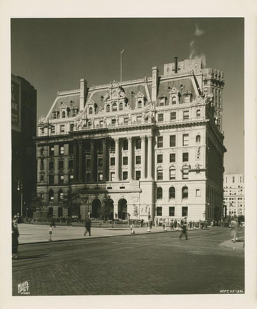 NYC's Surrogate Court House, 1936