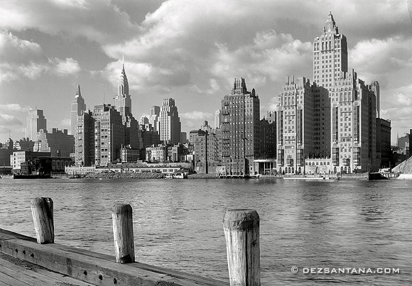 East River @ 52nd Street, 1931