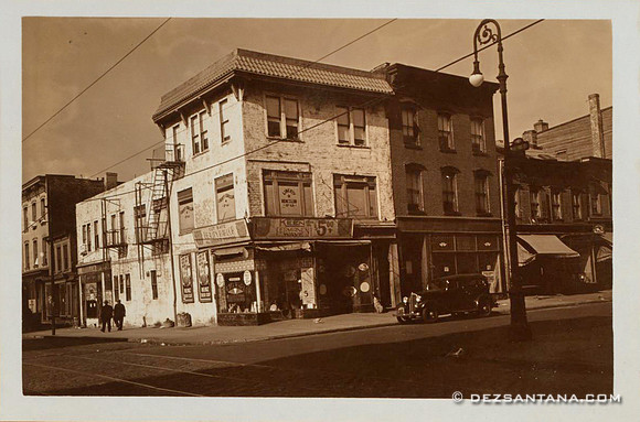 Manhattan Ave & Meserole Street, 1934