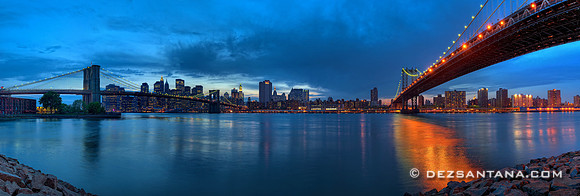 Brooklyn & Manhattan Bridge HDR