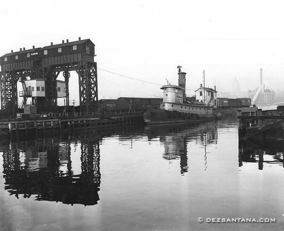 Long Island City Railroad Gantries, 1932