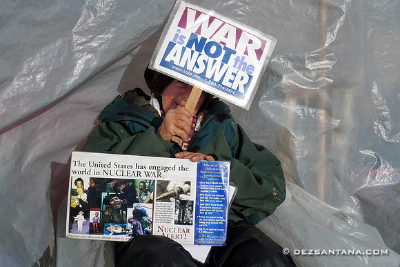 Pennsylvania Avenue Protestor