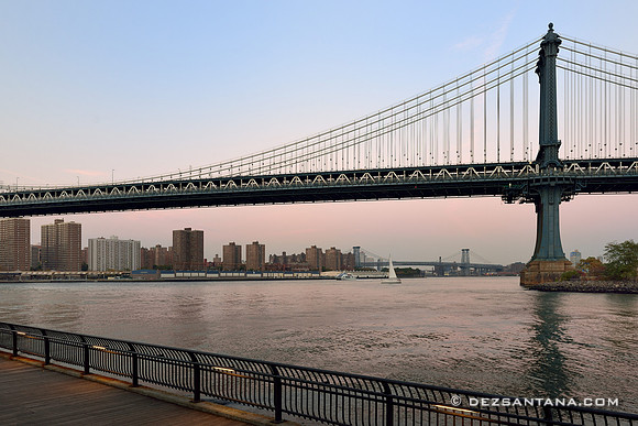 Manhattan Bridge Sunset