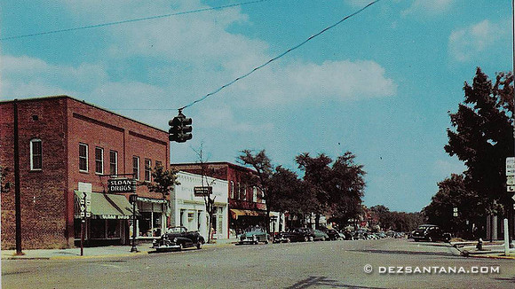 E Franklin Street & N Columbia Street, 1940