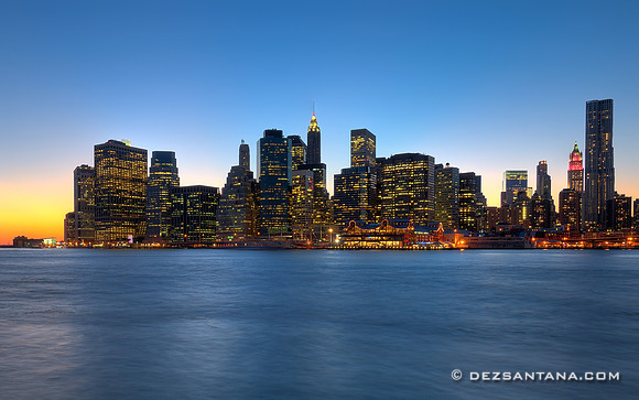 Lower Manhattan Dusk