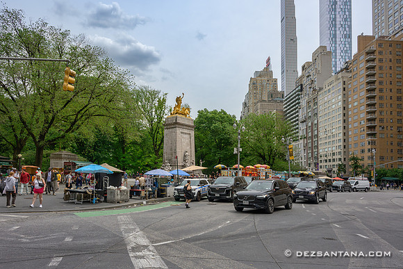 Central Park Entrance At Columbus Circle, 2025