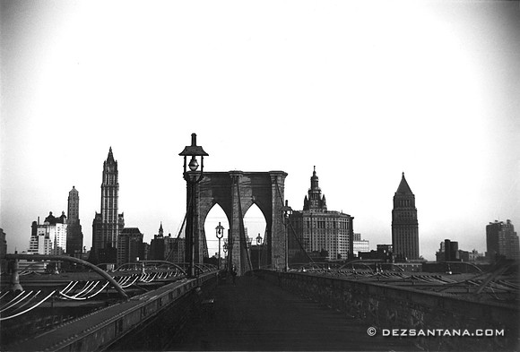 Brooklyn Bridge, 1955