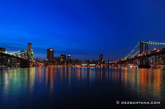 Brooklyn & Manhattan Bridges