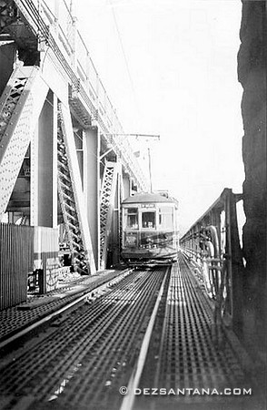 Queensboro Bridge Trolley Car #541, 1929
