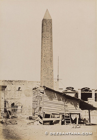 Cleopatra's Needle, 1860s
