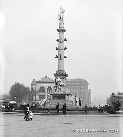 Columbus Circle, 1900