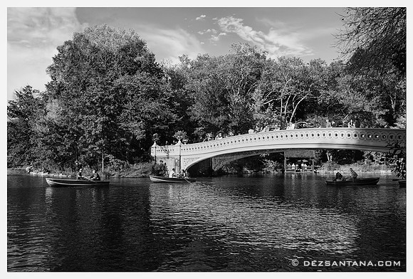 Bow Bridge B&W