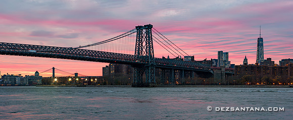 Williamsburg Bridge Sunset
