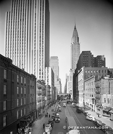 42nd Street From Tudor City, 1935